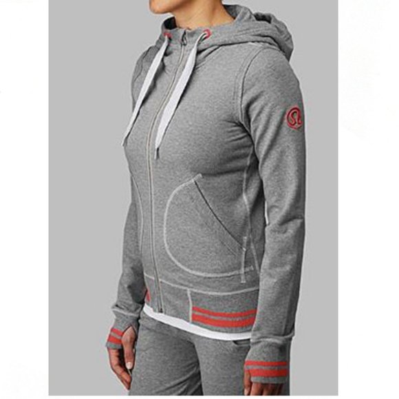 lululemon athletica Tops - LULULEMON Flashback Hoodie jacket sweatshirt